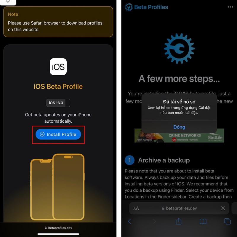 Cách cập nhật iOS 16.3