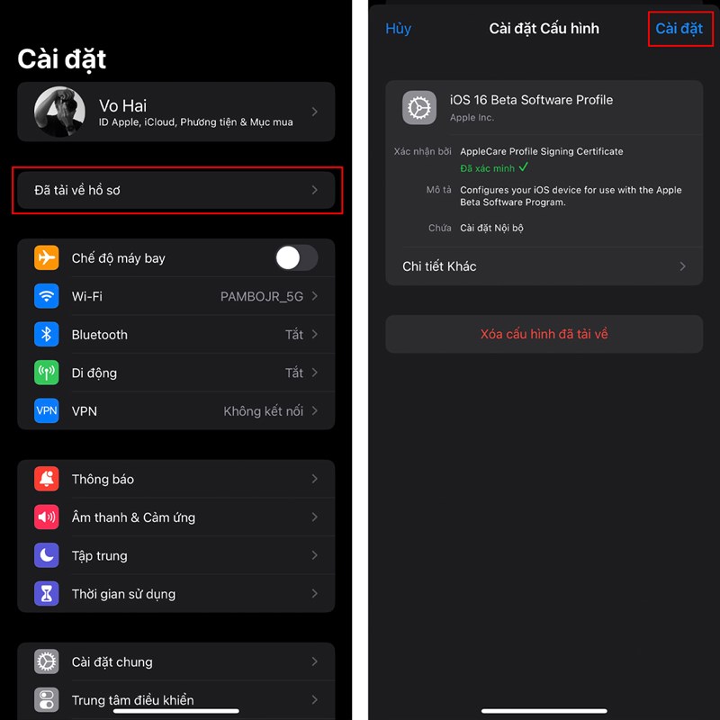 Cách cập nhật iOS 16.3