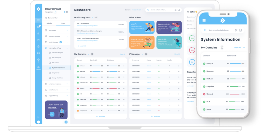 Tổng hợp các lệnh Custom Build trên DirectAdmin
